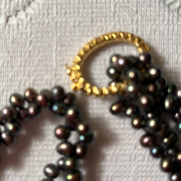Vintage Beaded double strand necklace - Picture 4 of 5